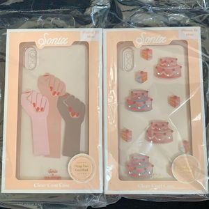 Two Sonic Xs Max iPhone Cases